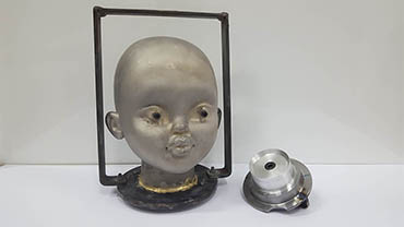 Cabeza muñeca electroconformado de níquel